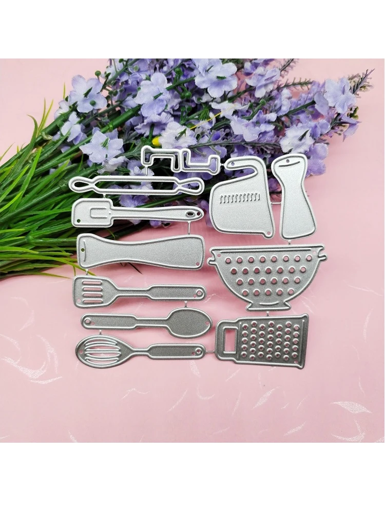 kitchenware DIY Cards Scrapbooking Decor Embossing Dies Cut Stencils Folder Craft Delicate sand Metal Die Cutting Dies