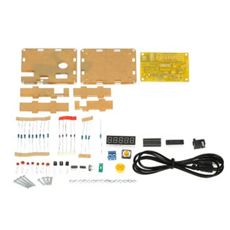 

Измеритель частоты 1 Гц-50 МГц, кварцевый генератор, тестер с 5 цифрами, цифровой модуль счетчика частоты, Наборы «сделай сам»