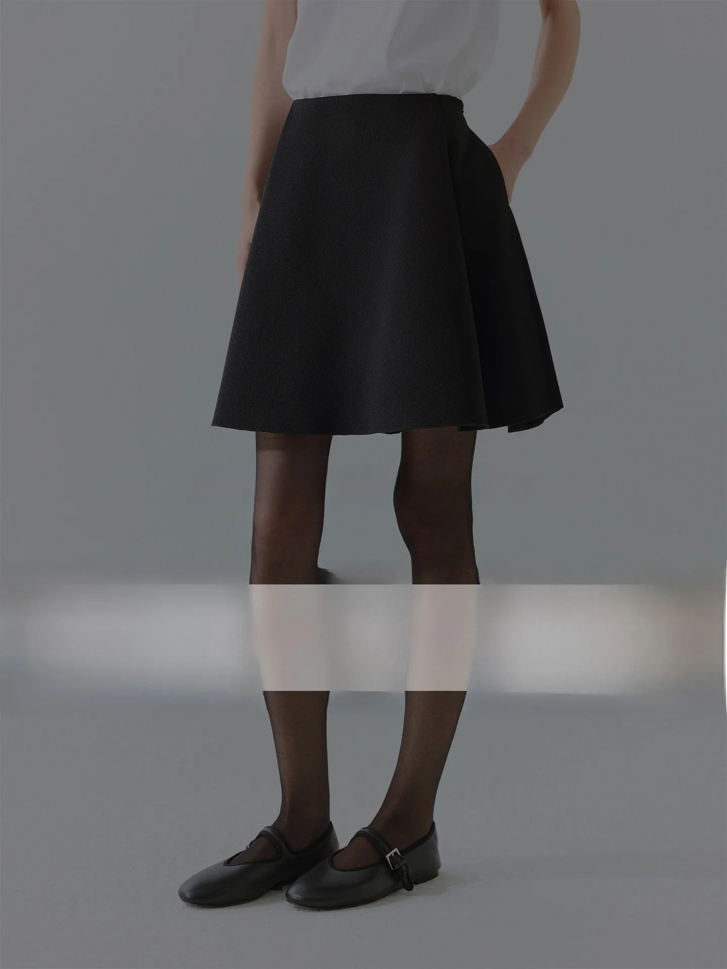 

Модная двухслойная вязаная юбка миди А-силуэта Chandooivy с поясом и принтом в горошек, женская, весна 2026