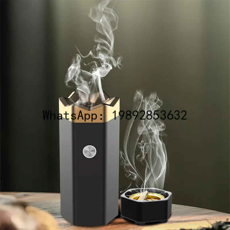 ZZ Small Electronic Aromatherapy Burner Bukhoor Arabian Burning Portable Fireless Incense Portable