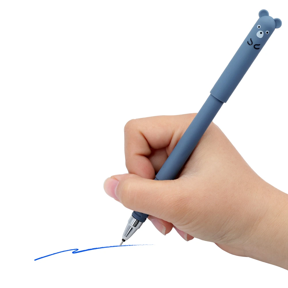 12pcs Animal Panda Erasable Gel Pen Set Image 6