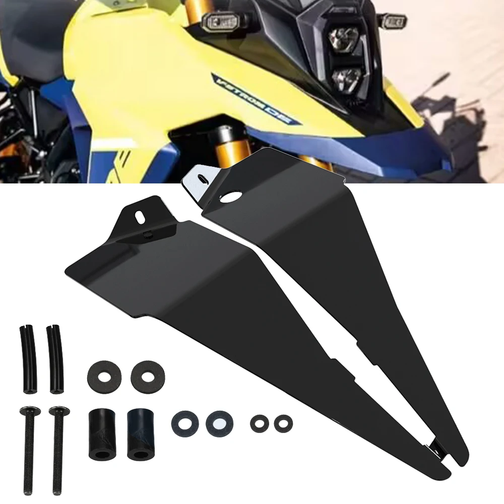 

2023 2024 2025 For Suzuki V-Strom 800DE VSTROM 800 DE VSTROM800DE Motorcycle Front Wind Deflector Side Screen Weather Protecter