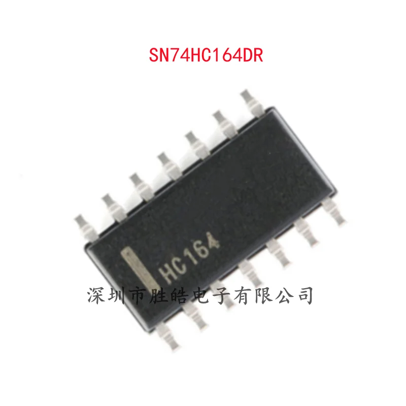 

(10PCS) NEW SN74HC164DR SN74HC164 8-Bit Parallel Output Serial Shift Register SOIC-14 SN74HC164DR Integrated Circuit