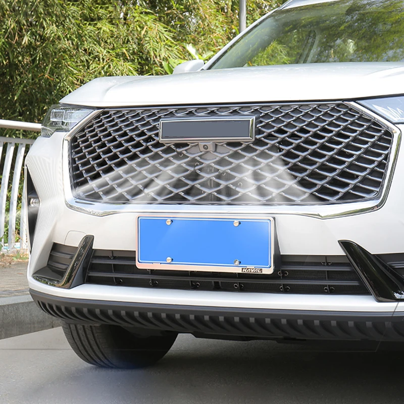 For Haval H6 3rd Gen 2021 2022 2023 2024 GT HEV PHEV Car Middle Insect Screening Mesh Front Grille Insert Net Anti-Mosquito Dust