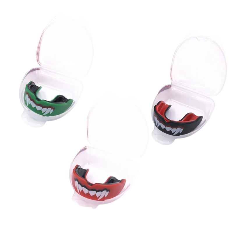 

Sports Mouth Guards Teeth Protector Sparring Mouthguard for Men Women Children Taekwondo Training Bag Kickboxing