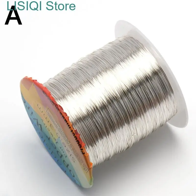 

New 0.2-1mm Tarnish-Resistant Colorfast Copper Beading Wire Craft Bracelet Necklace Earing Jewelry Making Accessories