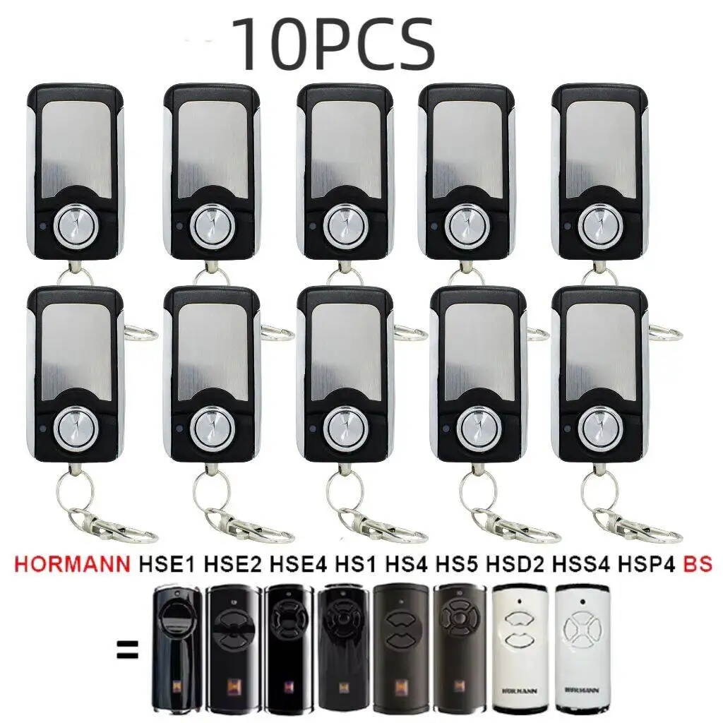 

1-10PCS HORMANN HSE4 HSE2 HSE1 HS5 HS4 HS1 868 BS HSD2-868-BS HSS4-868-BS Garage Door / Gate Remote Control 868MHz