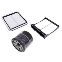 set filters for Subaru xv Legacy Outback Impreza air filter + cabin Air conditioning filter + oil filter