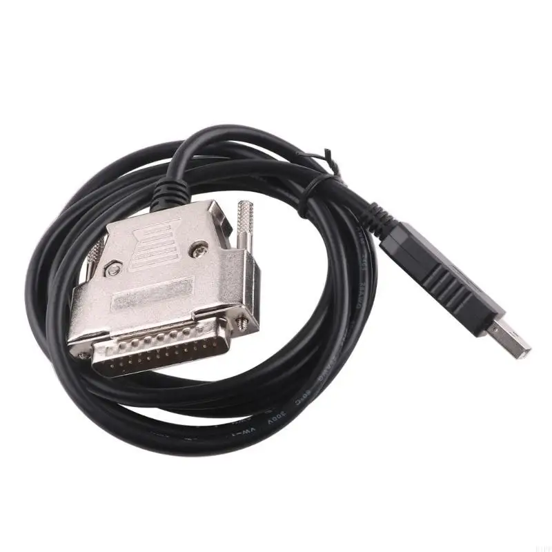 E1PF USB To DB25 male RS232 Serial Adapter Cable FT232RL Chip Offering Stable Connection For Vintaged Printing Equipment