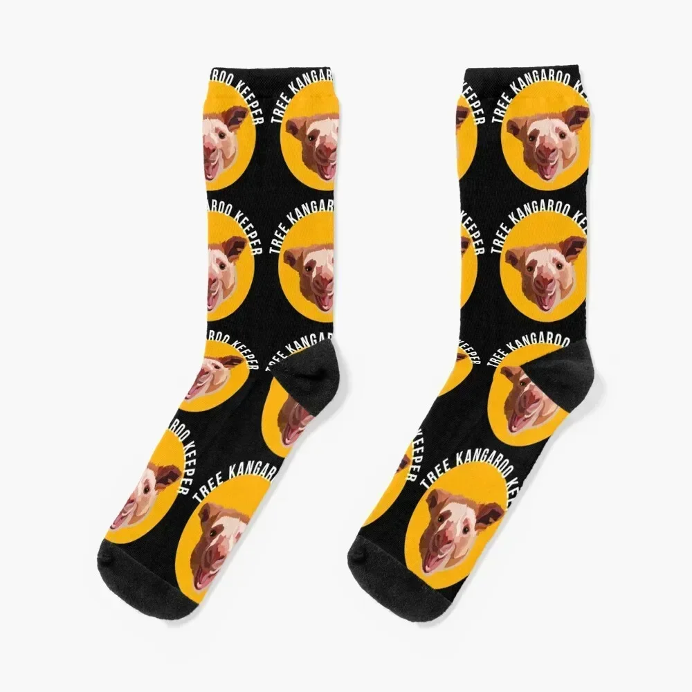 Tree Kangaroo Keeper Socks designer brand christmas gifts warm winter Toe sports Women's Socks Men's