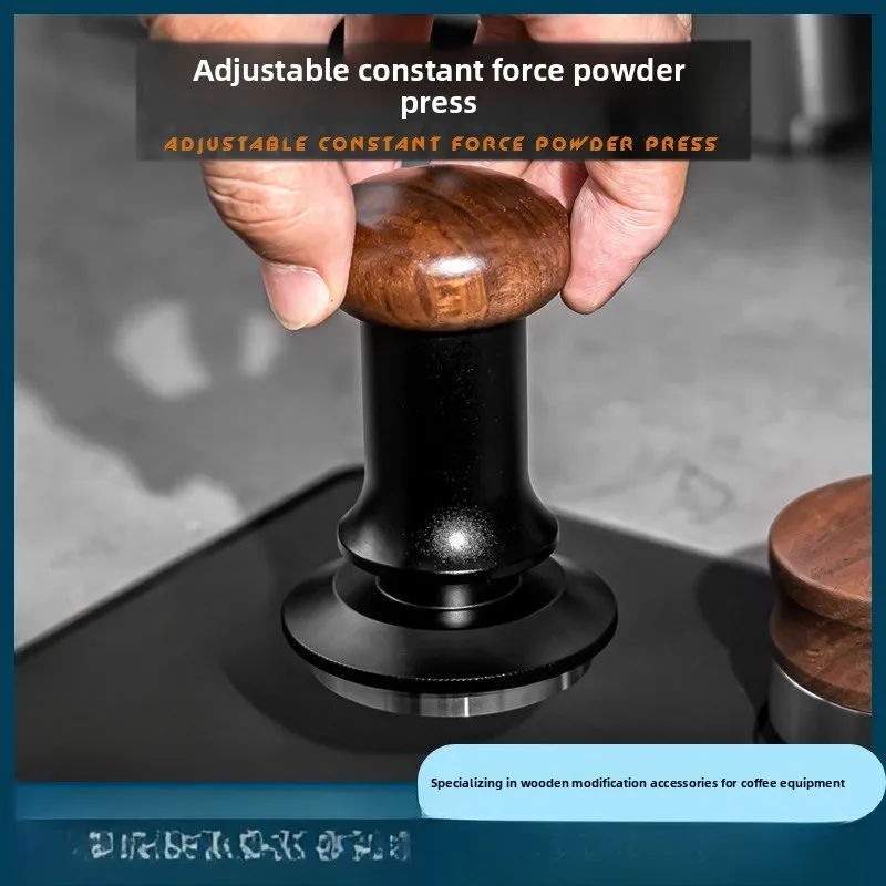 

Adjustable Stainless Steel Elastic Powder Press Fixed Force Filler Coffee Elastic Powder Press Hammer