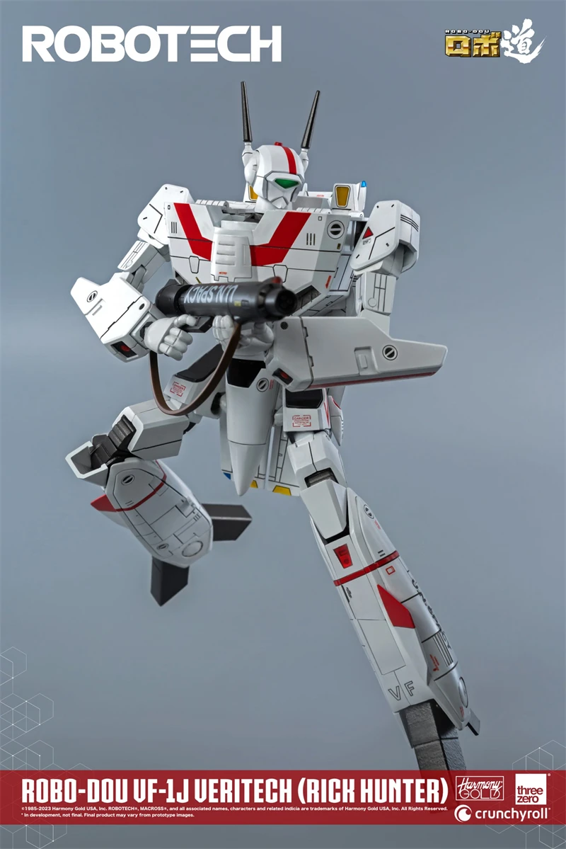 【In Stock】3A Threezero Robotech Robo-Dou VF-1J Veritech Rick Hunter Action Model Collectible Figure Toys