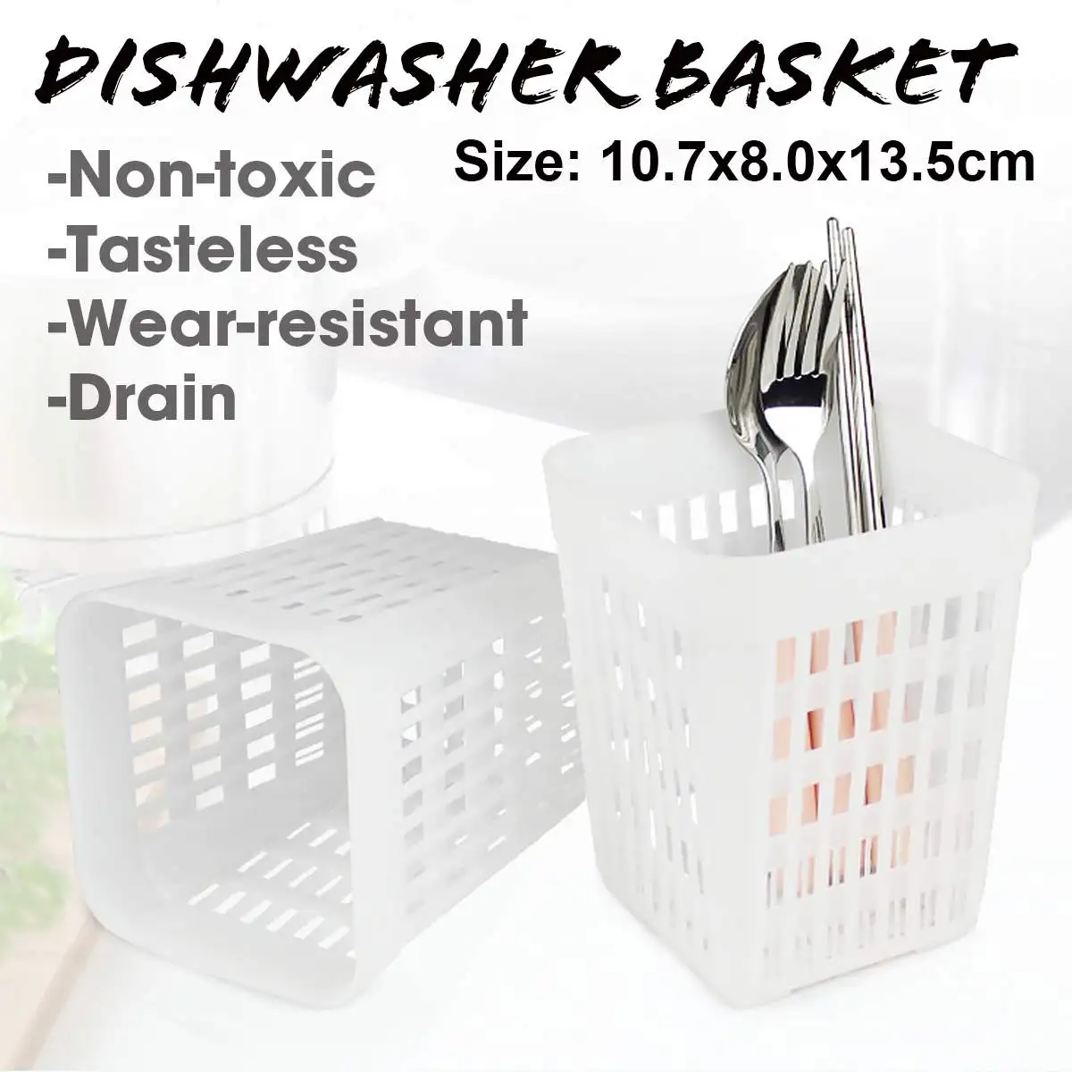 Dishwasher Cutlery Basket Storage Box for Knife Fork Chopsticks Spoon Kitchen Aids Spare Dishwasher Parts Universal Storage Box