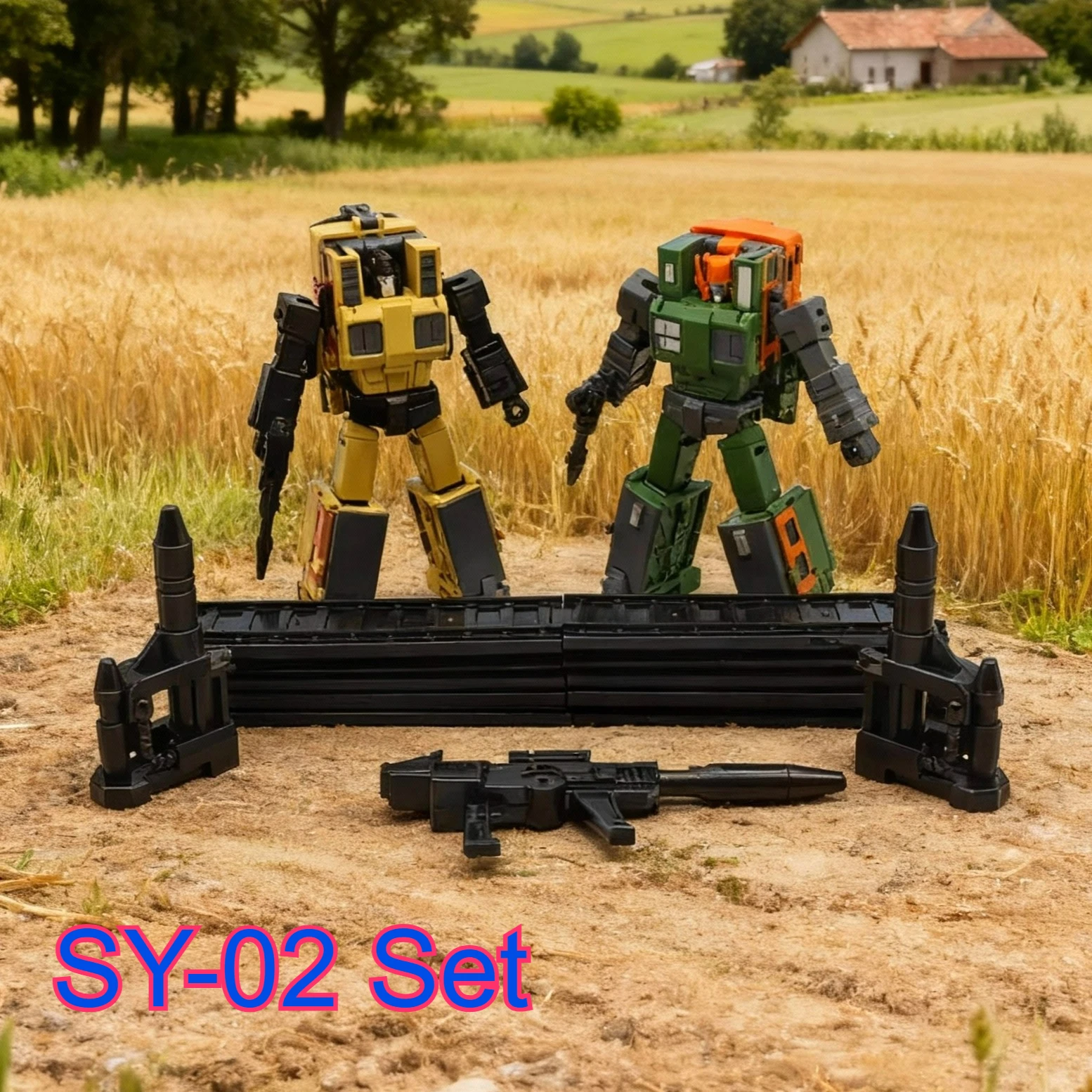 ชุดของเล่นแปลงร่าง ซิ่ย่าง คัลเจอร์ ไรเด็น คอมไบน์เนอร์ เทรน ฟอร์ซ รุ่น SY-02 - หมายเลข 005 ยามาชิโร่ และ หมายเลข 006 ริโอกุจิ