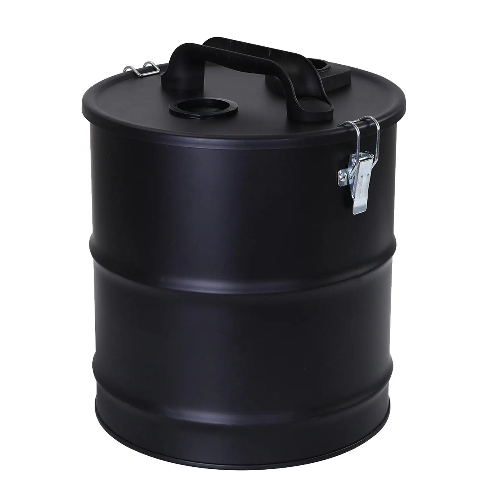 Universal Vacuum Dust Collector Barrel 20L Cyclone Dust Can Metal Accessory for Shop Vac Woodworking Fireplace Cleanup