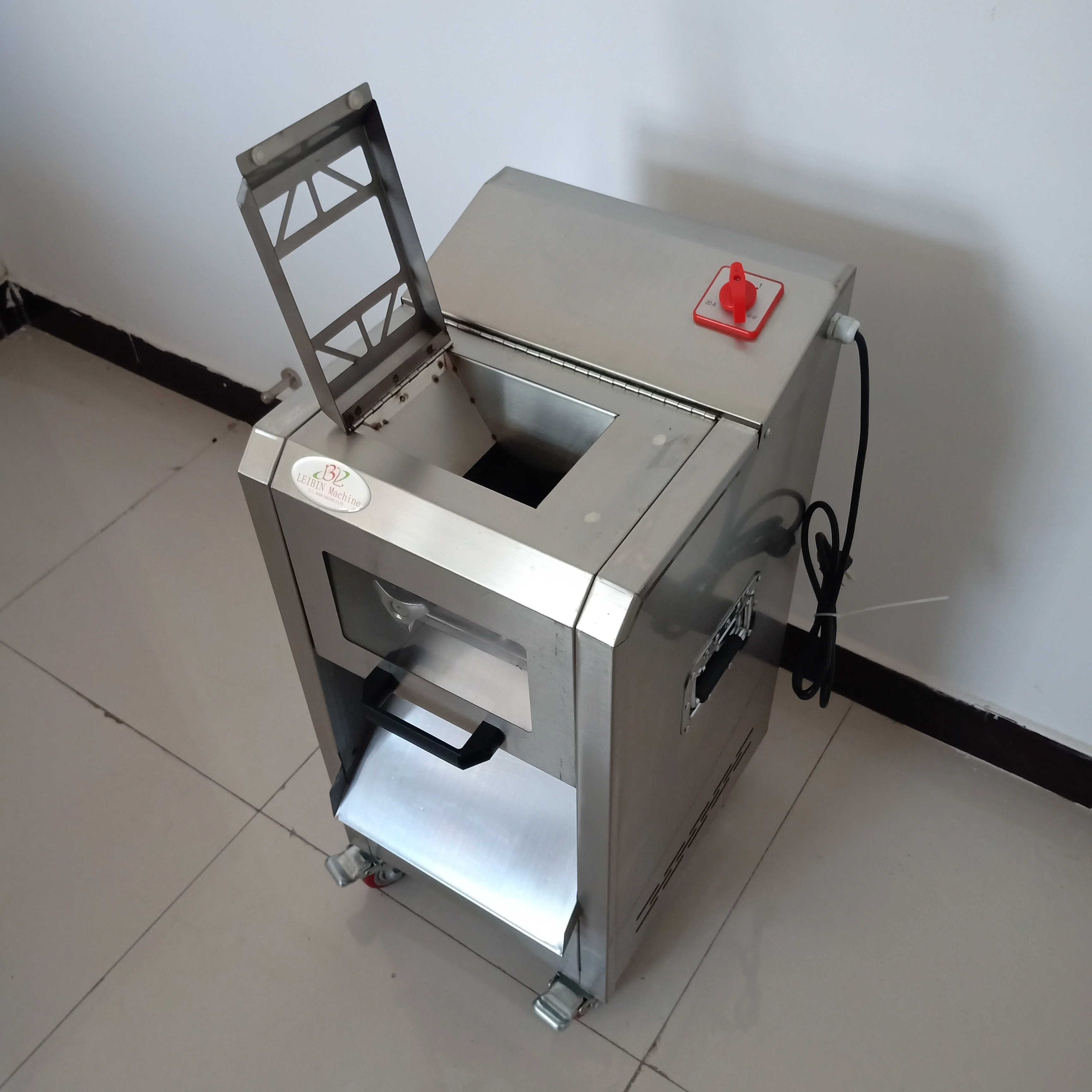 

Многофункциональная машина для резки мяса, автоматическая машина для резки мяса из нержавеющей стали для ресторанов, столовых, супермаркетов