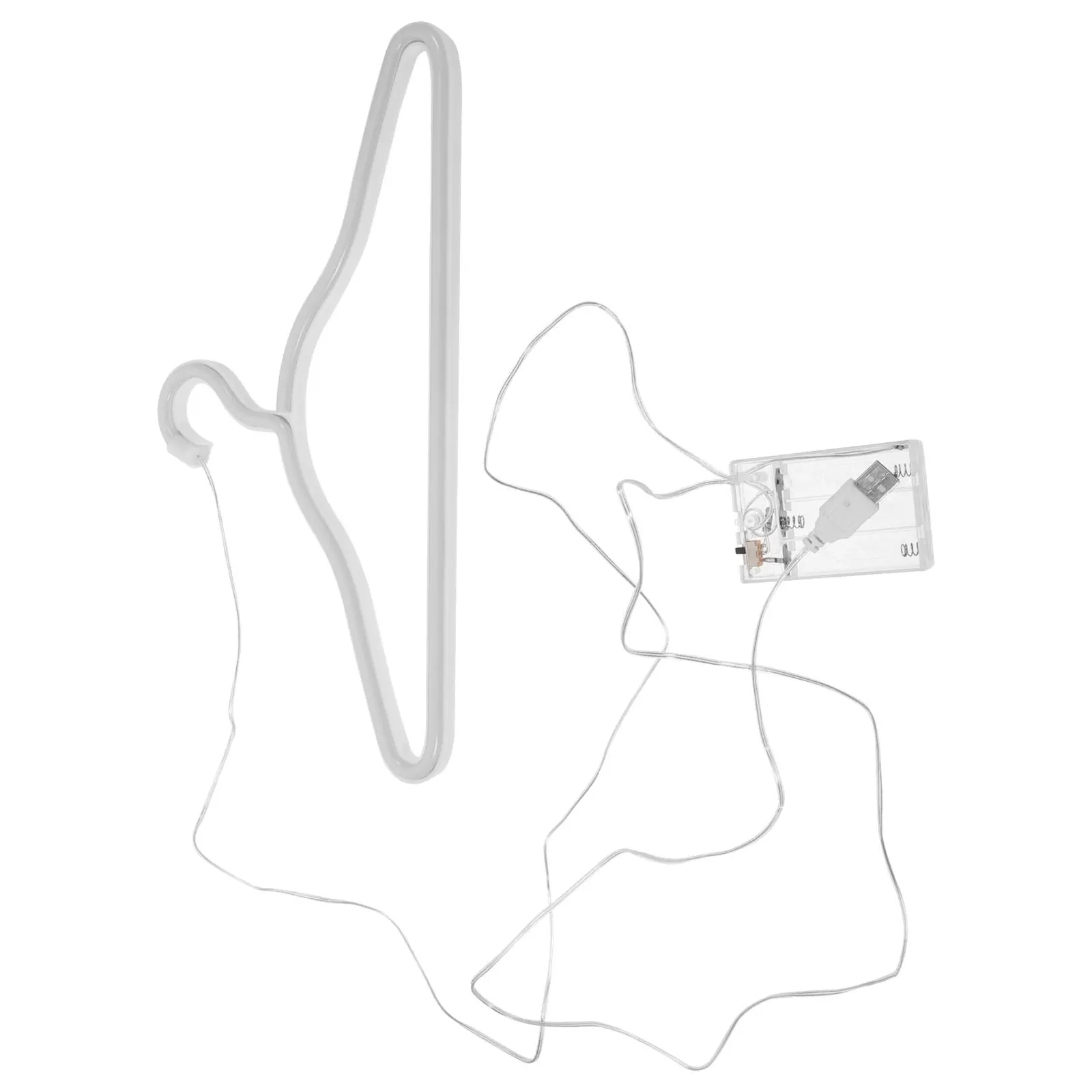 

Hanger Neon Light Sign Led Wedding Dress Display Decor Bridal Gown Engagement Party Proposal Usb Powered Night Light