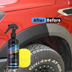 Car Plastic Restorer Back To Black Gloss Auto Rubber Plastic Leather Polish Restorer Coating Renovator Car Cleaning Detailing