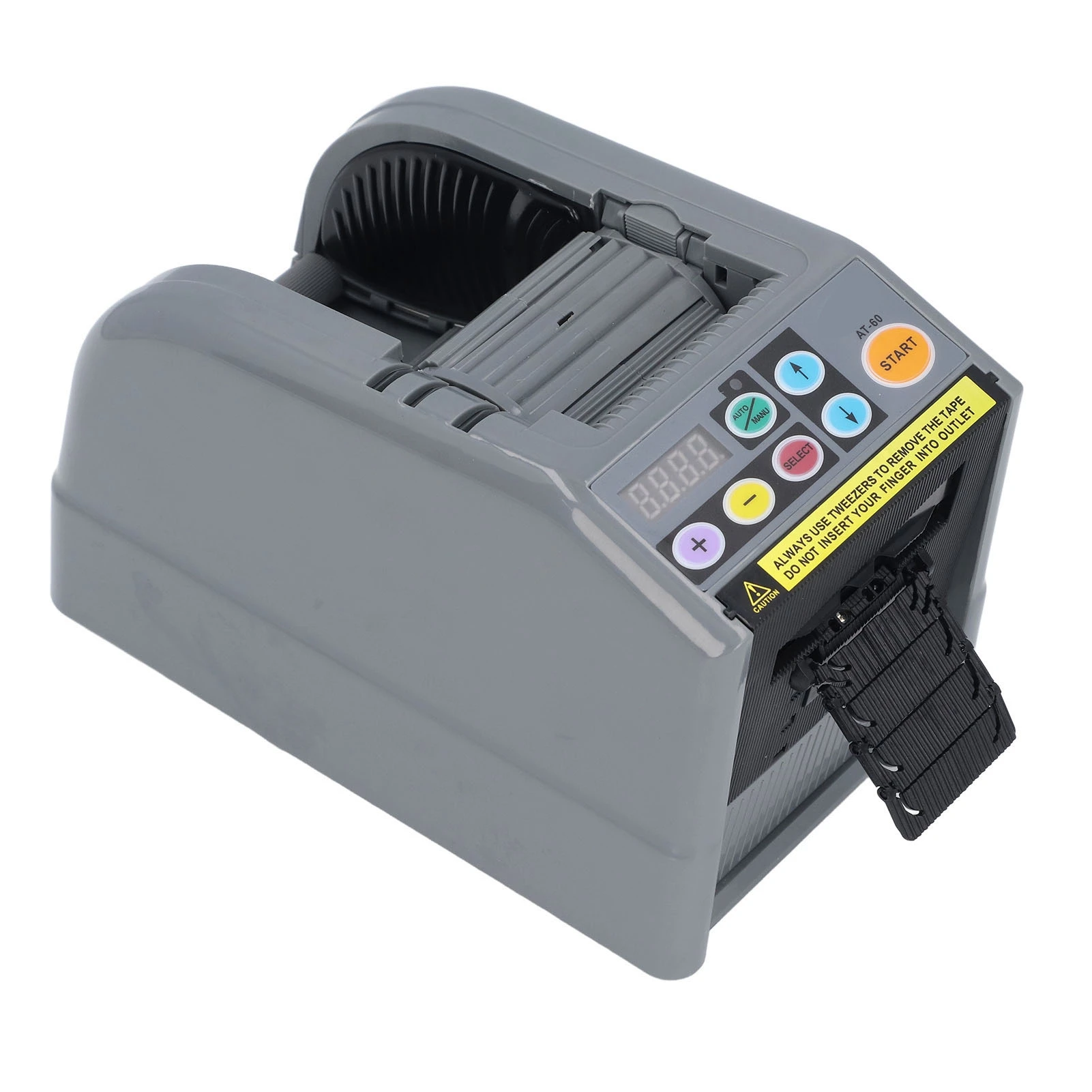 

Automatic Tape Dispenser Electric 6 to 60mm Cutting Width 999m Cutting Length Ribbon Cutting Machine Electric Tape Dispenser