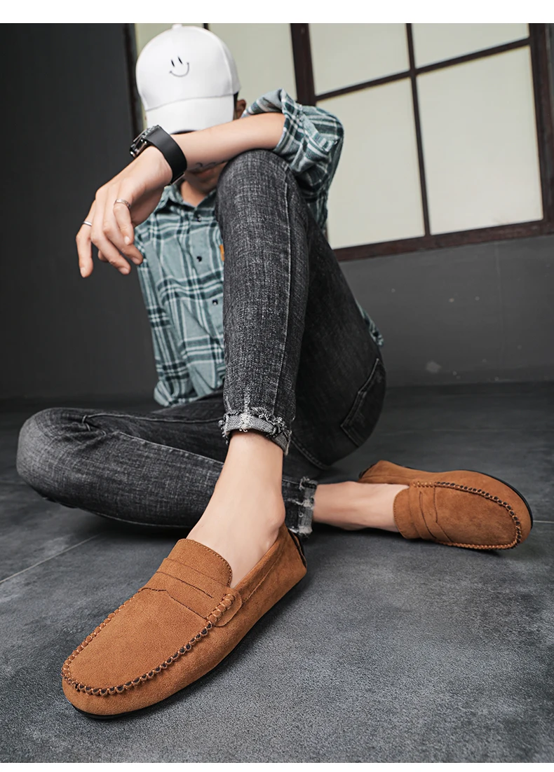Männer Slipper Freizeit schuhe Boots schuhe Männer Turnschuhe neue Mode Fahr schuhe Walking Casual Loafers männliche Turnschuhe Schuhe – Detail 9