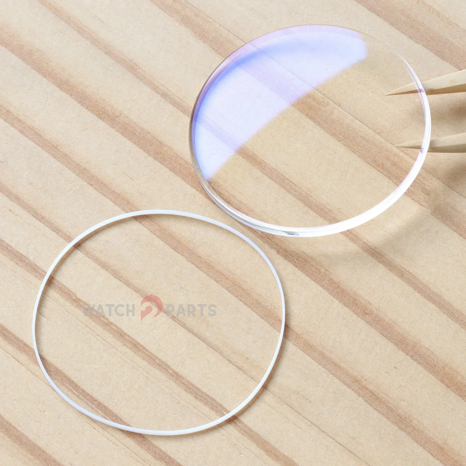 AR Coating Watch Sapphire Crystal&Gasket for IWC Aquatimer Automatic IW323105 44mm Glass