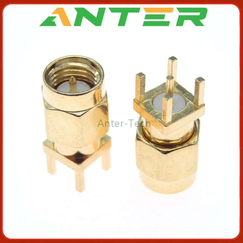 1PCS SMA Male PCB End Launch Plug 50 Ohm RF Connector