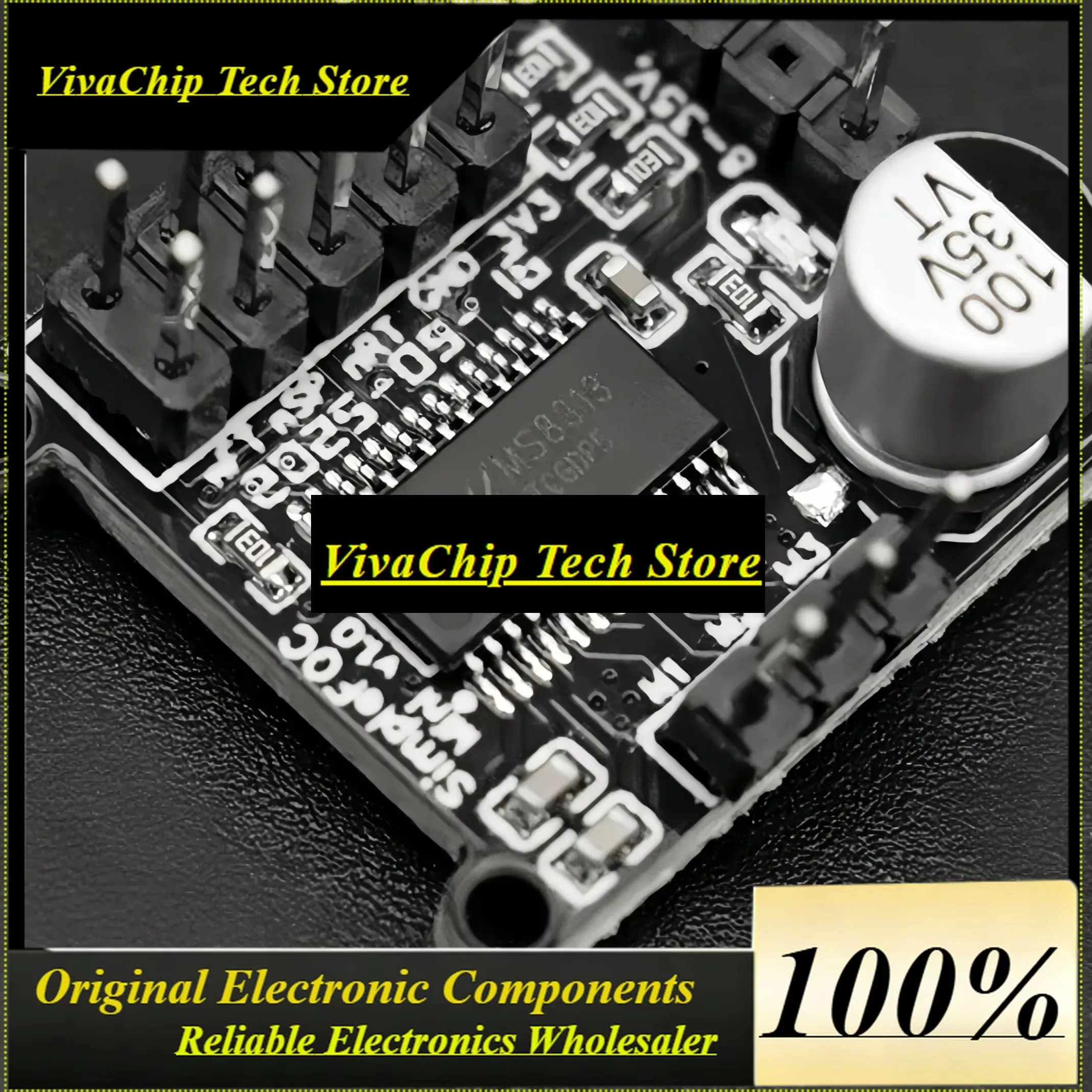 VoFSSimpleFOCmini BLDC Motor Driver Board 8-30V 2.5A FOC Control For Arduino ESP32 Raspberry Pi