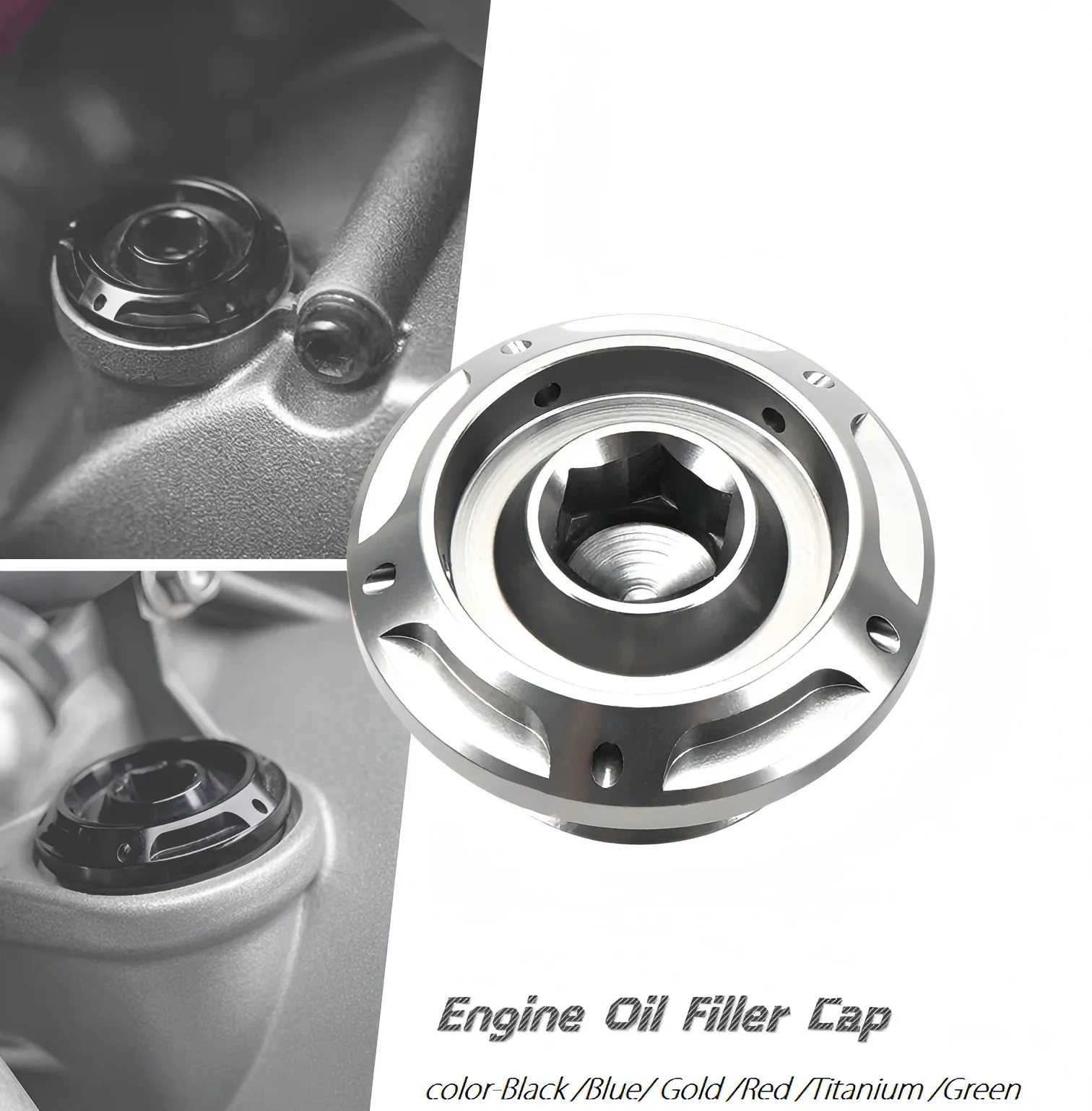 Motorcycle Engine Oil Filler Cap For Ducati Panigale 899/959/1199/1199S/1299/1299S/V4/V4s /V2