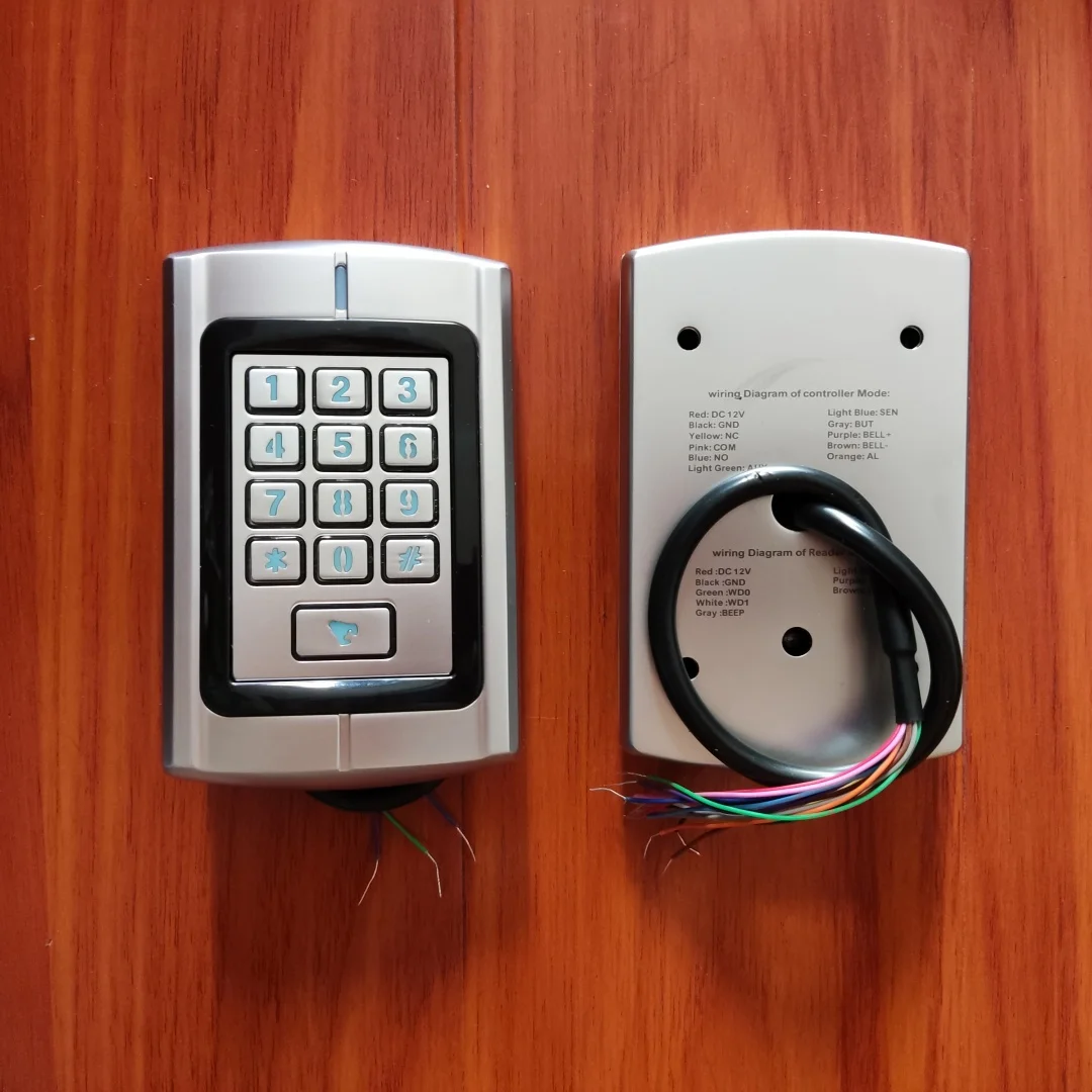 High Grade Metal Standalone Access Controller 125KHz ID Card smart access control kontrola dostepu wiegand keypad access control