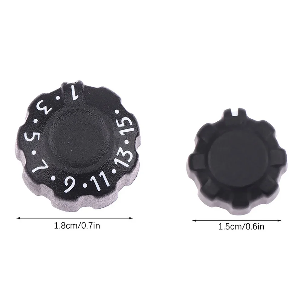 Channel Power Volume Knob Replacement For PD780 PD580 TD500 PD780G PD560 PD700 Two Way Radio 2PCS Black Ergonomic Grip Design
