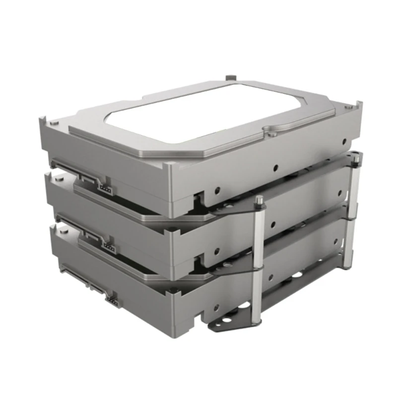 Suporte rígido ventilador 12 SSD Suporte rígido 3,5 polegadas Suporte empilhamento multicamadas