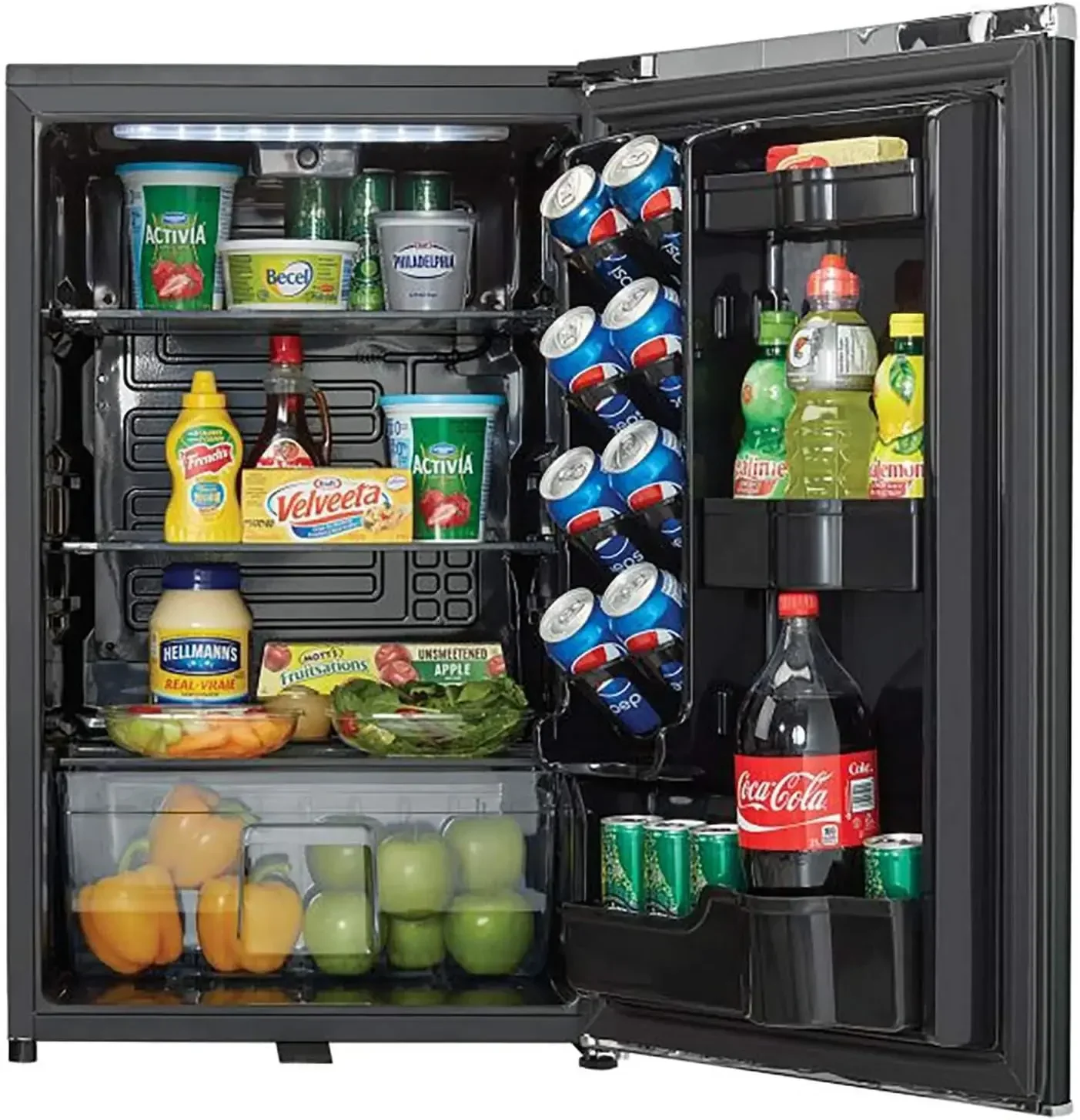 

Danby DAR044A6MDB 4.4 Cu.Ft. Mini Fridge, Compact Refrigerator For Bedroom, Living Room, Bar, Dorm, Kitchen, Office