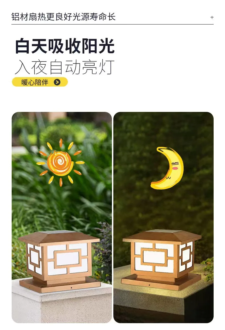 Solar, stigma lights, plastic wall lights