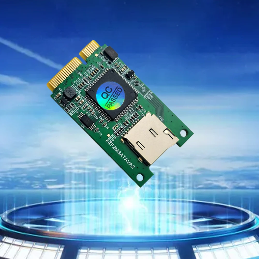 Micro SD TF Card To MSATA Adapter As SSD for PC Computer Laptop