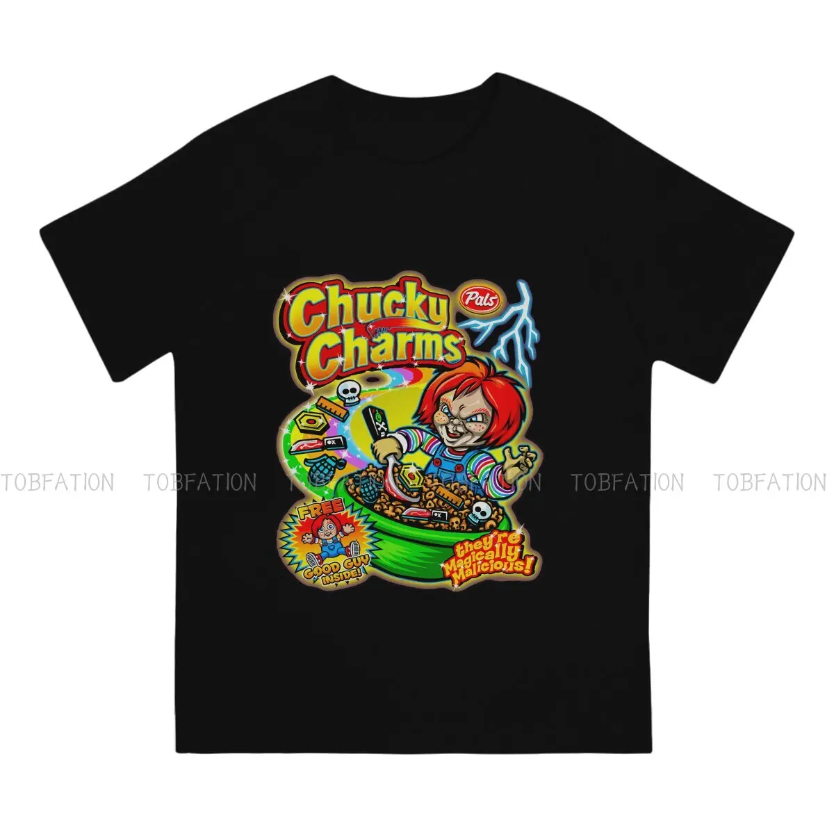 Picture 3: CHUCKY CHARMS Special Polyester TShirt Child‘s Play Top Quality Creative Gift Idea  T Shirt