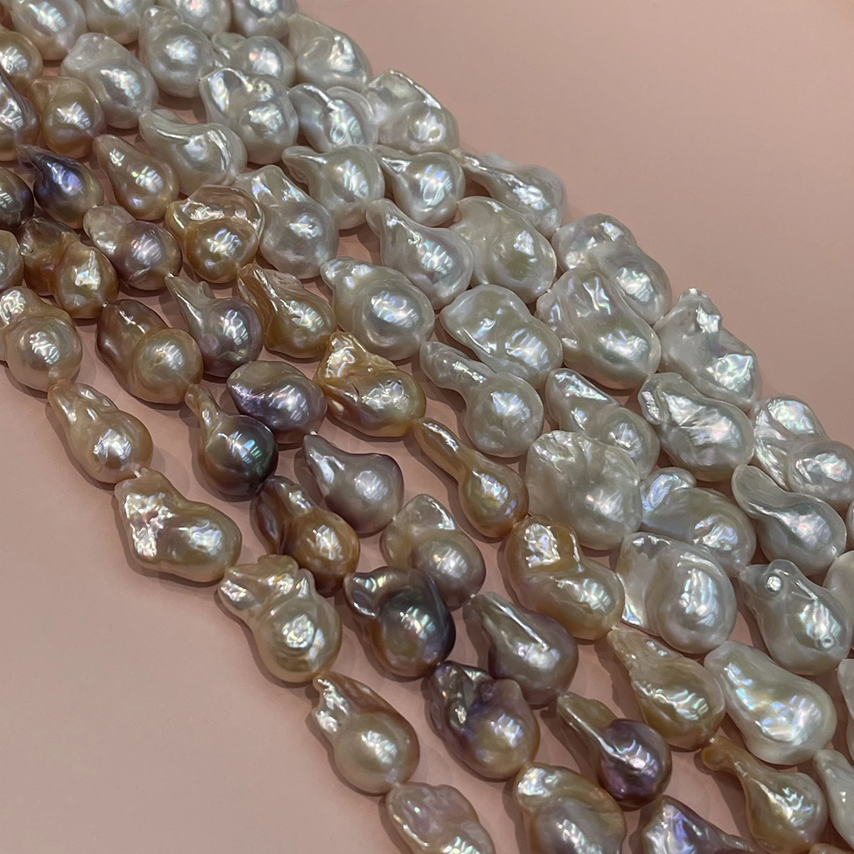 AAA Fishtail Pear Natural Freshwater Baroque Pearl For Jewelry Making DIY Necklace Bracelet Chains Earrings Accessory