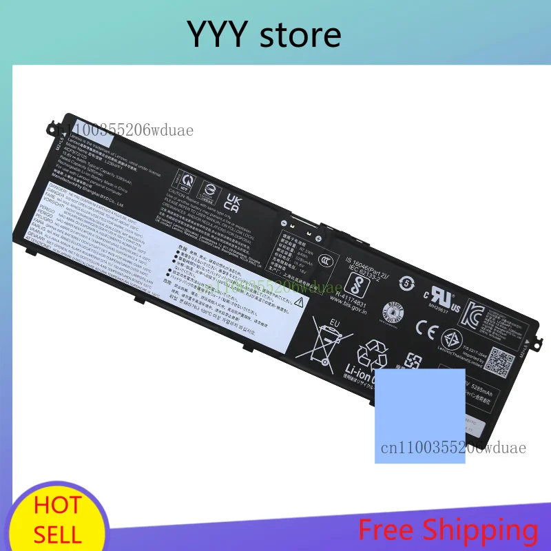 Für Lenovo IdeaPad Pro 5 14IAH10/14IMH9/14AHP9/16IMH9/16AHP9/16IAH10 L23B4PF1 L23X4PF1 L23D4PF1 L23N4PF1 L23M4PF1 Laptop batterie