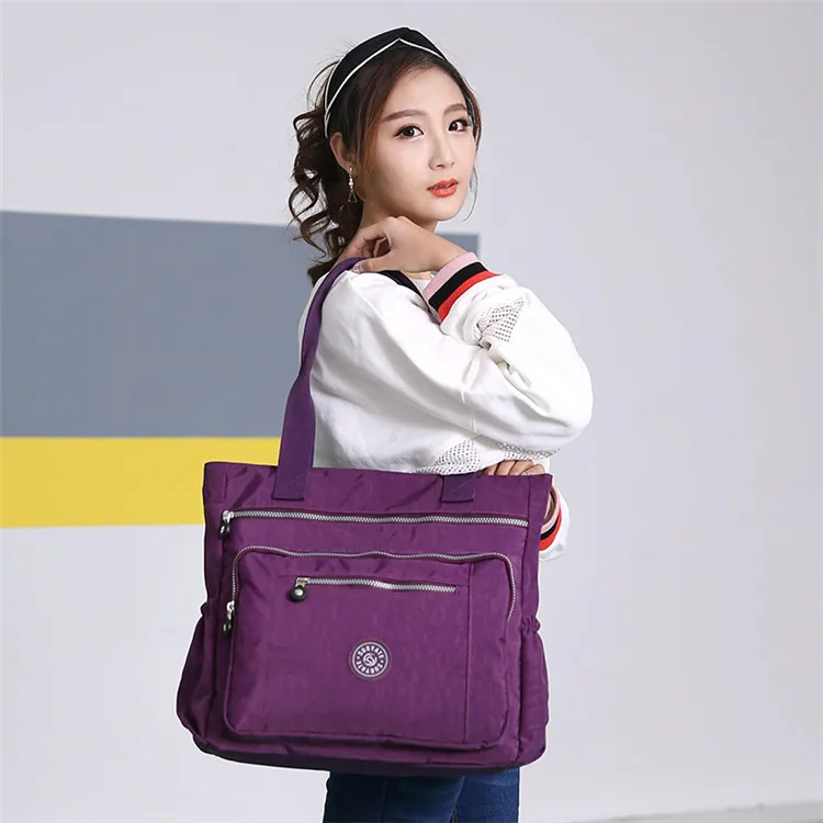 Women\\\'s Handbag Large Capacity Casual Versatile Shoulder Bag Multi Compartment Simple Commuting Bag