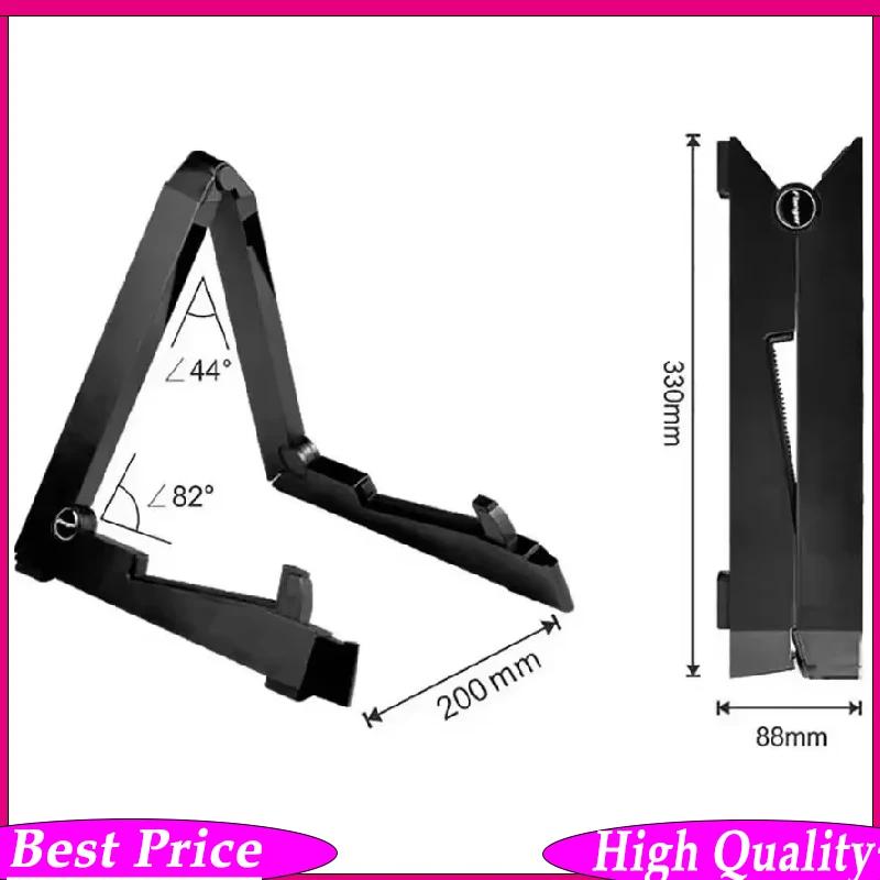 

Flanger FL-01 Portable Foldable Tripod Guitar Stand Holder Rack for Electric Acoustic Classical Bass Guitar Violin Ukulele