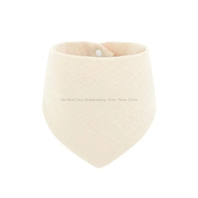 

Прочный впитывающий нагрудник для кормления, однотонный нагрудник для малышей, хлопковый фартук для новорожденных, слюнотечение,