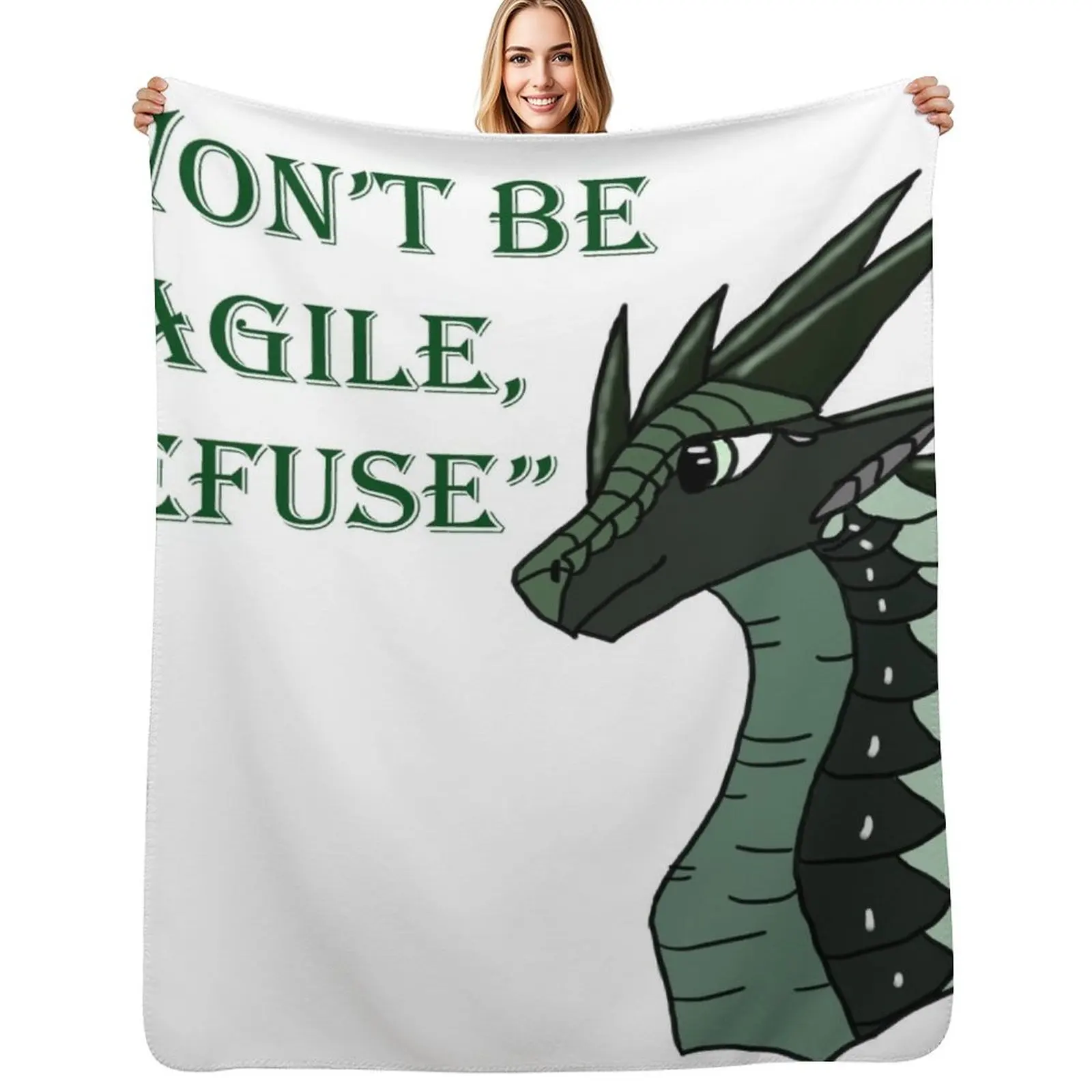 

Moonwatcher Quote [OUTDATED!! SEE DESCRIPTION!!] Throw Blanket Anti Shedding Soft Fuzzy Blanket for Home