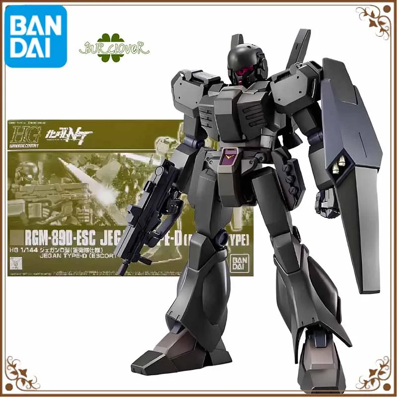 

Bandai Original GUNDAM HG Series RGM-89D-ESG JEGAN TYPE-D Anime Action Figure Assembly Model Toys Collectible Model Ornaments