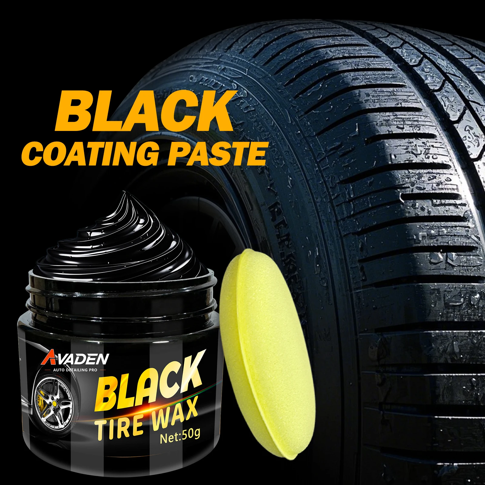 Tire Restore Gel - Silicone-Based UV Shield & Anti-Aging Formula, Rubber/TPR Protect, pH Neutral