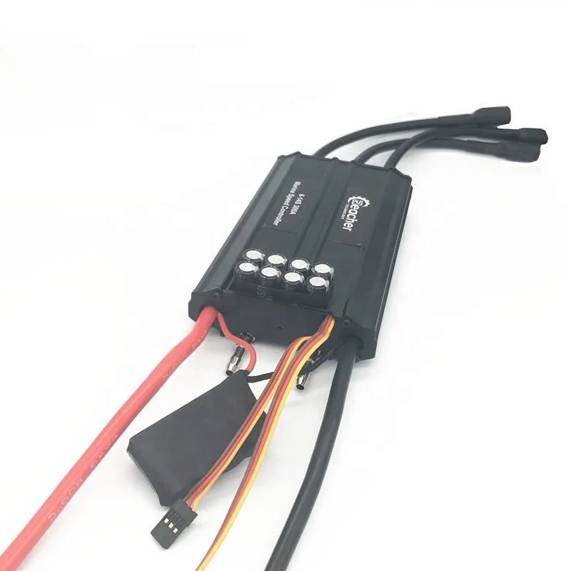 

14S 300A ESC 48V 60V reversible dc motor speed controller with water cooling for boat