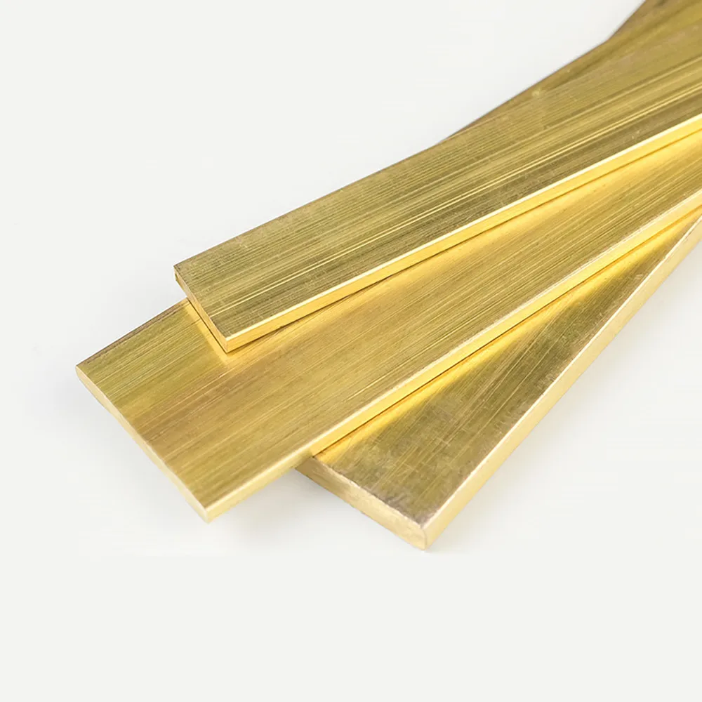 

1PCS Length 500mm H59 Brass Flat Bar Plate Strip Thicknesses 2mm 3mm 4mm 5mm 6mm 8mm Pure Copper Solid Metal Plates Material