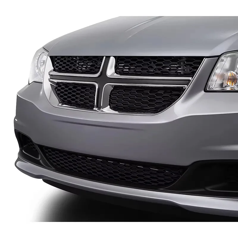 

Front Bumper Grille Silver Chrome RT Fit For Dodge Grand Caravan 2013-2020