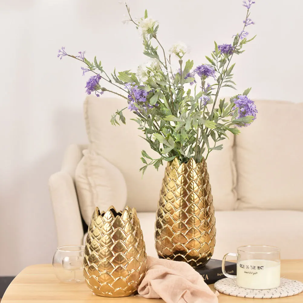 

1Pcs Nordic Simple Ceramic Flower Vase Artistic Container Home Desktop Decor Elegant Vase for Office Coffee Shop