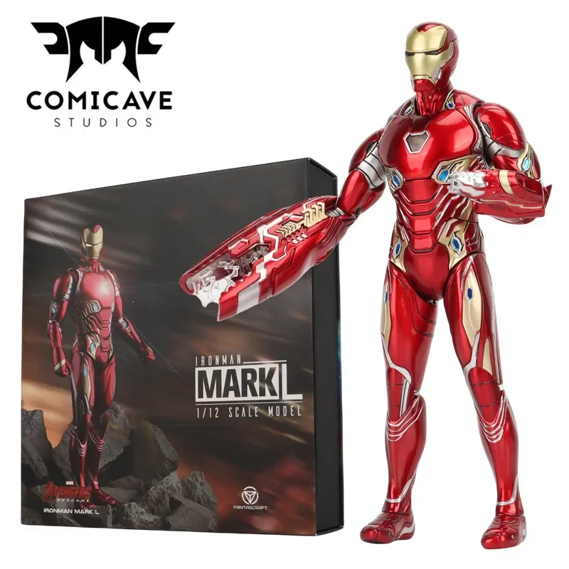 1:12 Comicave Avengers：Infinity War Iron Man MK50 Mark50 Action Figure Model Battle Armor 75% Alloy Collection TOY