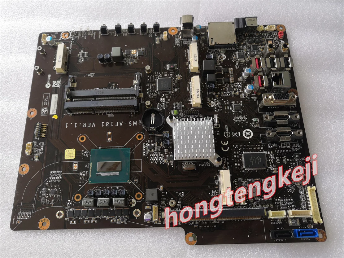 Original For MSI MS-AF181 AIO Motherboard with i5 cpu sr1q0   tset ok