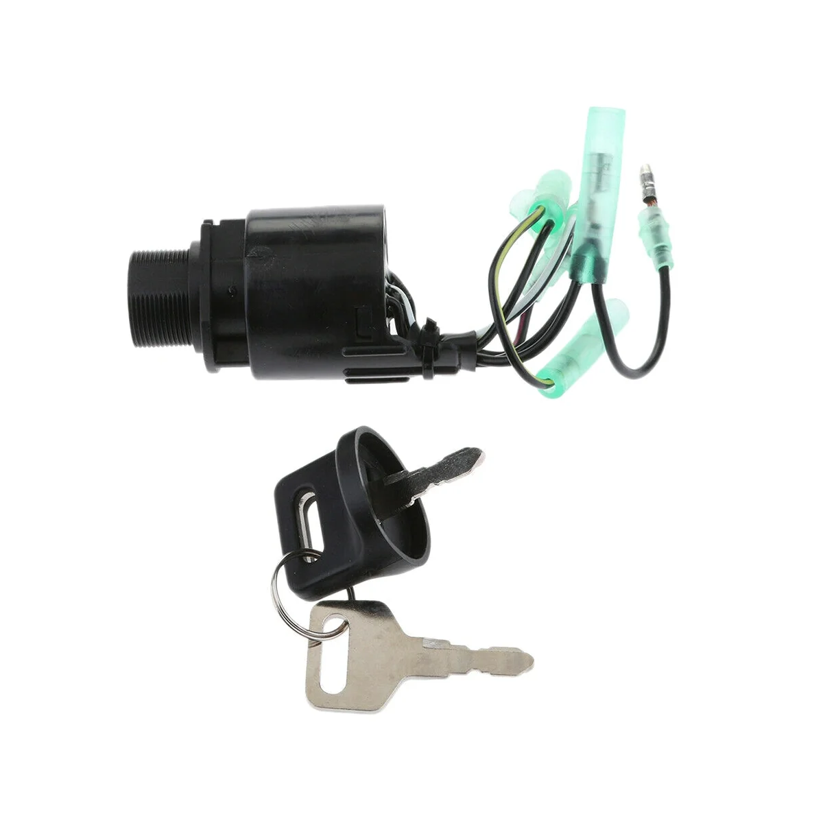 35100-ZV5-013 Ignition Switch Assembly with Key Replacement Fit for Honda Outboard